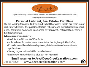 Real Estate Assistant Ad