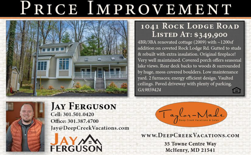 Price Improvement-1041 ROCK LODGE ROAD