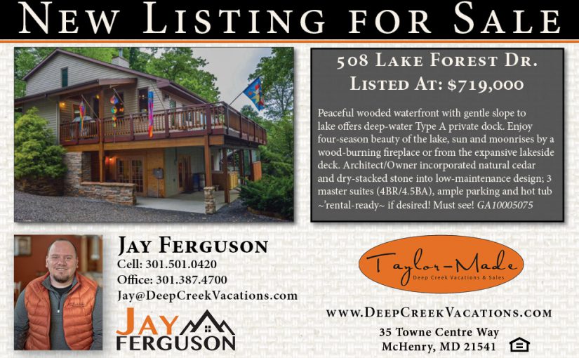 NEW LISTING- 508 Lake Forest Drive