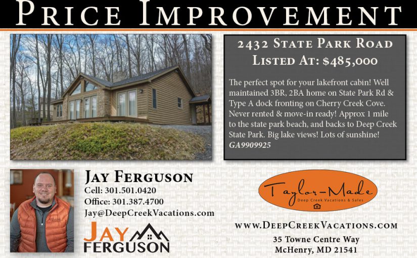 2432 State Park Road Price Reduction