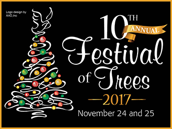 Santa’s elves are getting ready for the Festival of Trees