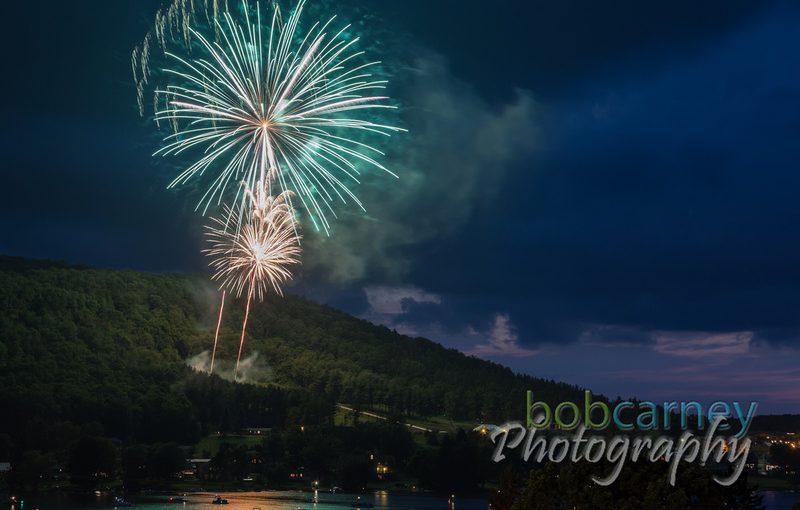 July 4, 2018, Fire on the Mountain Fireworks Display