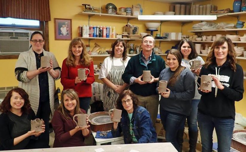 County art teachers attend GCAC-hosted workshop with DC Pottery artist