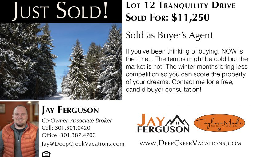 JUST SOLD!!