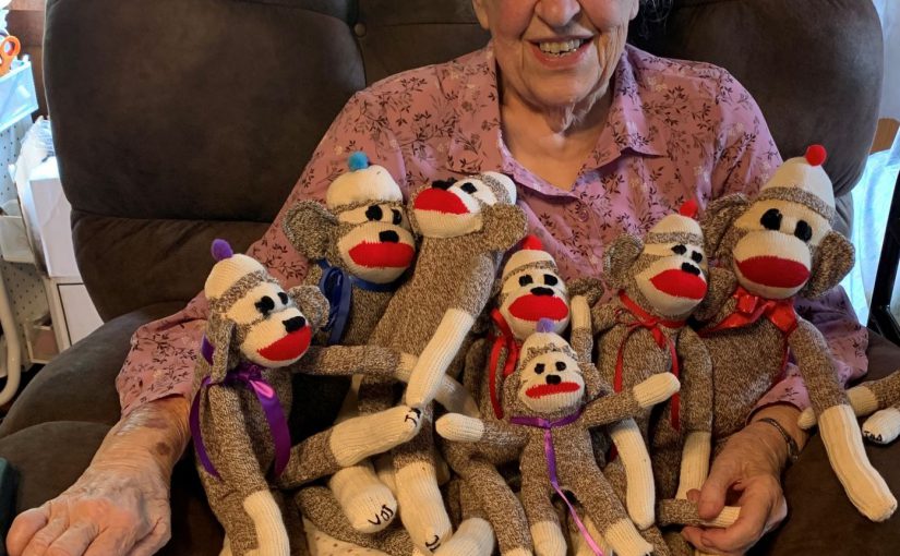 Sock monkeys are a labor of love for Ida Maust