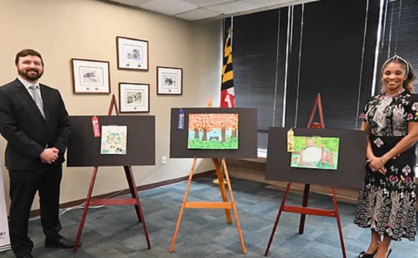 Maryland Fifth Grader Wins Arbor Day Poster Contest, School to Receive 15 Trees for Planting